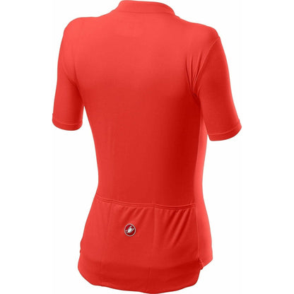 Castelli Anima 3 Short Sleeve Womens Cycling Jersey - Pink - Start Fitness