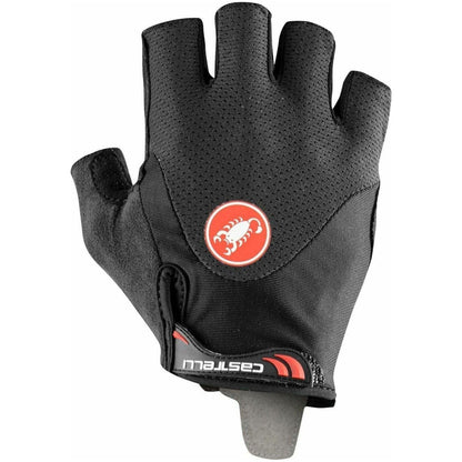 Castelli Arenberg Gel 2 Fingerless Cycling Gloves - Black - Start Fitness