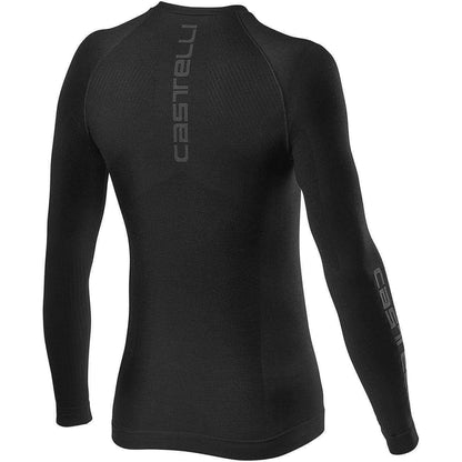 Castelli Core Seamless Long Sleeve Mens Cycling Base Layer - Black - Start Fitness
