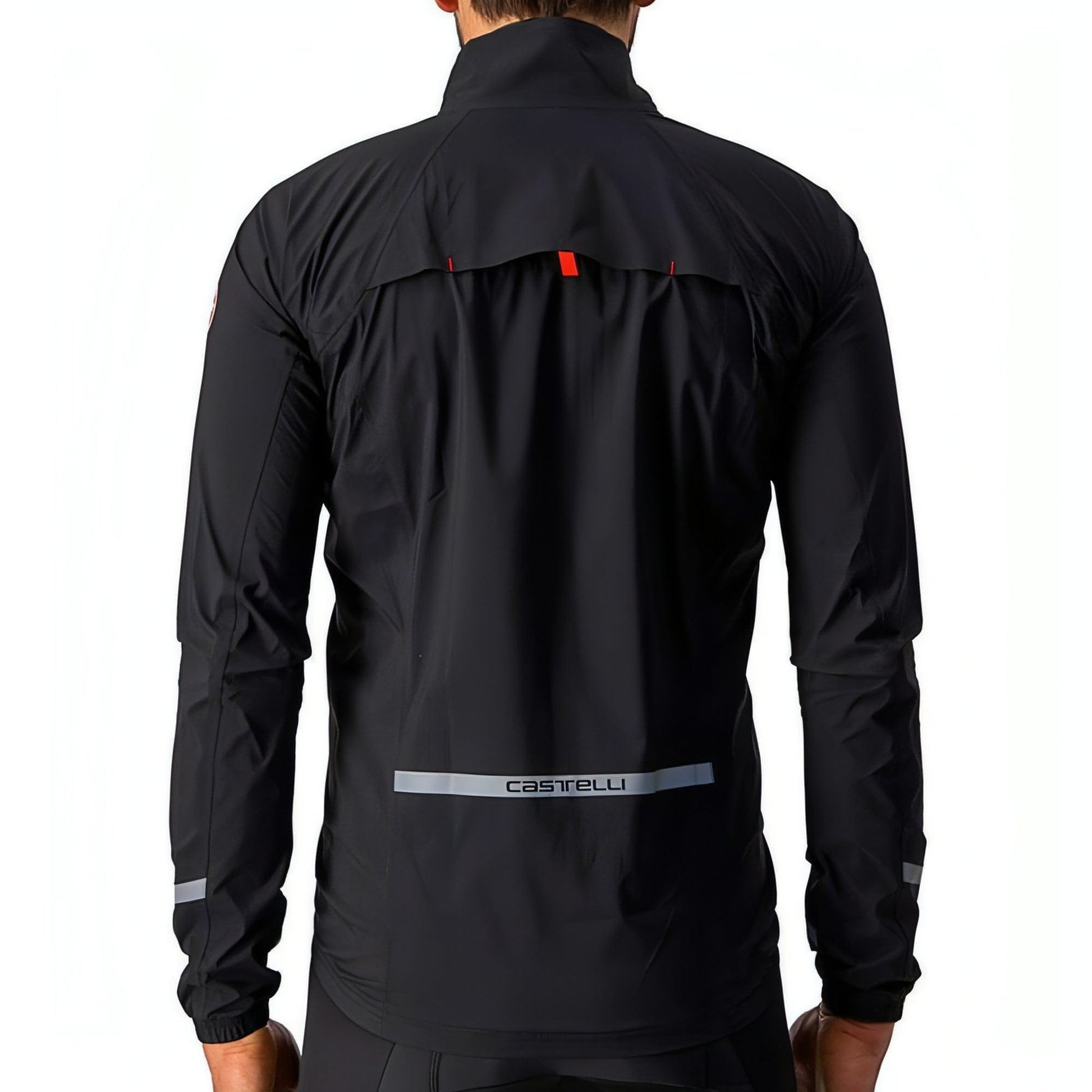 Castelli Emergency 2 Rain Mens Cycling Jacket - Black - Start Fitness
