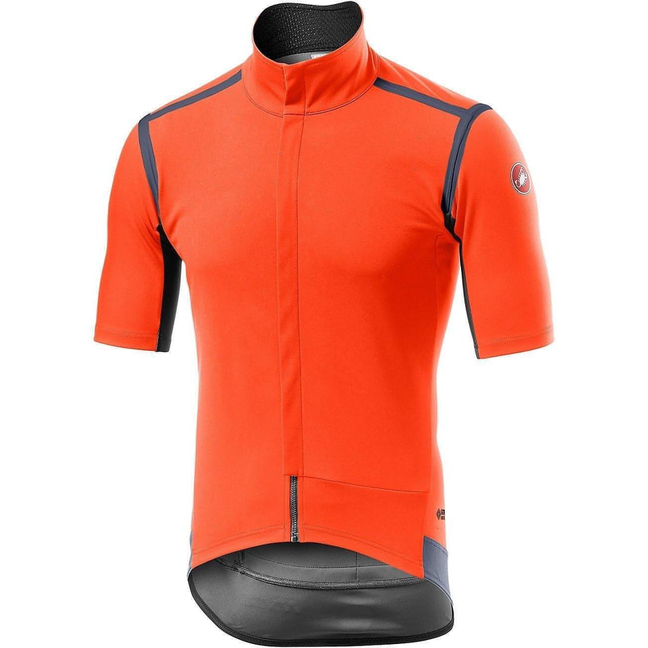 Castelli Gabba ROS Short Sleeve Mens Cycling Jersey - Orange - Start Fitness
