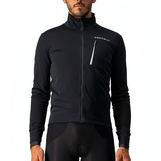 Castelli GO Mens Cycling Jacket - Black - Start Fitness
