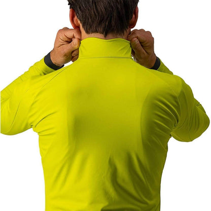 Castelli GO Mens Cycling Jacket - Yellow - Start Fitness