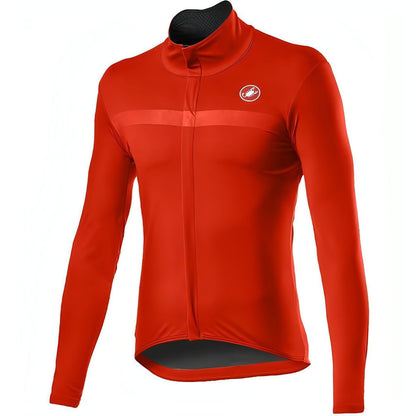 Castelli Goccia Mens Cycling Jacket - Red - Start Fitness
