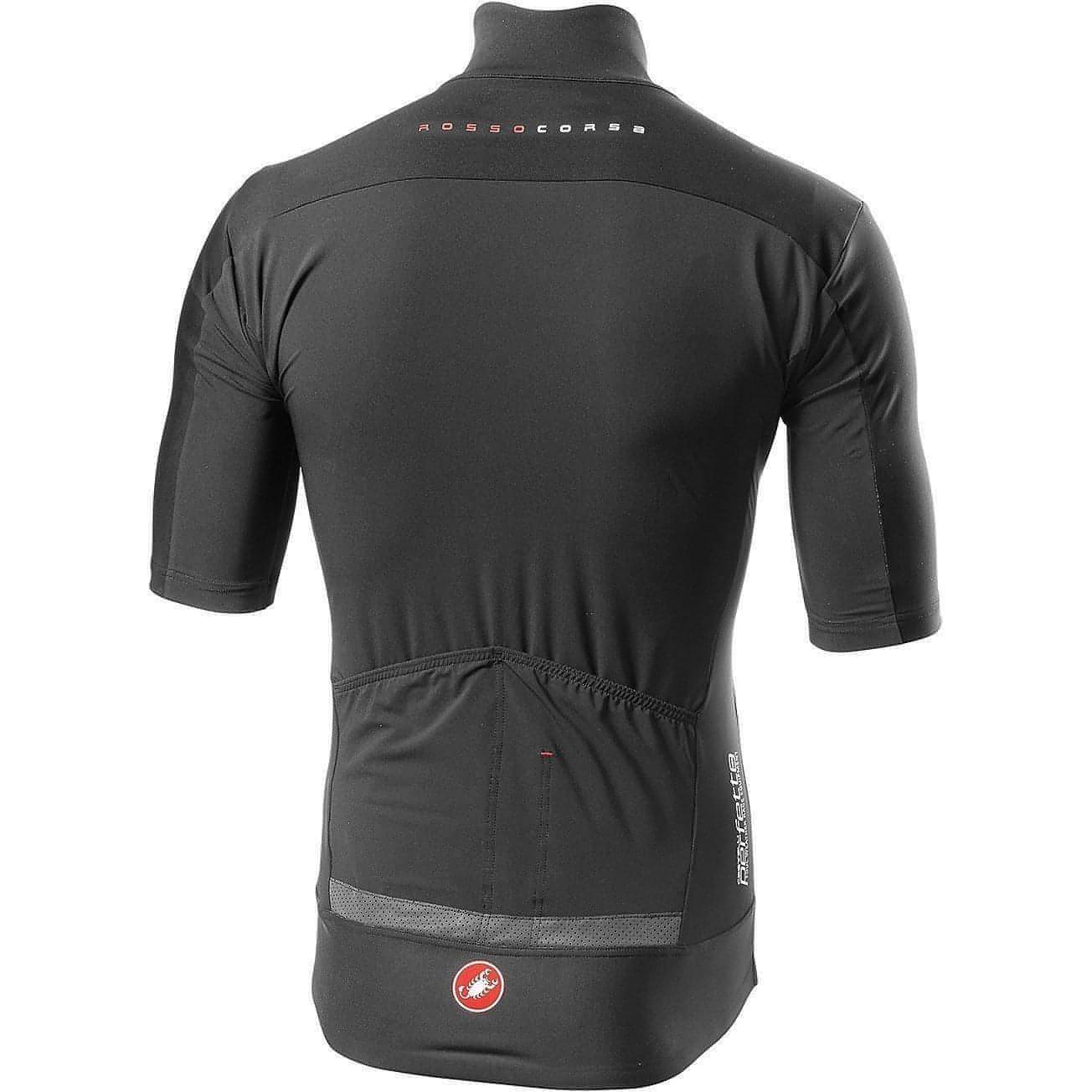 Castelli Perfetto RoS Light Short Sleeve Mens Cycling Jersey - Black - Start Fitness
