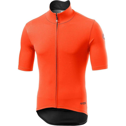Castelli Perfetto RoS Light Short Sleeve Mens Cycling Jersey - Orange - Start Fitness