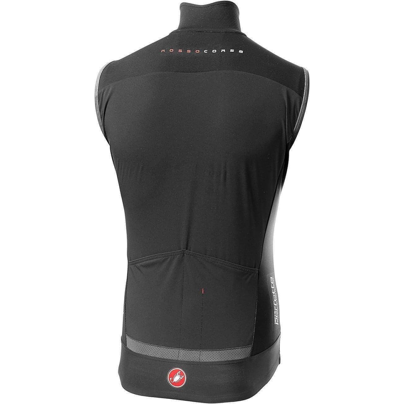 Castelli Perfetto ROS Mens Cycling Gilet - Black - Start Fitness