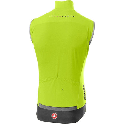 Castelli Perfetto ROS Mens Cycling Gilet - Yellow - Start Fitness