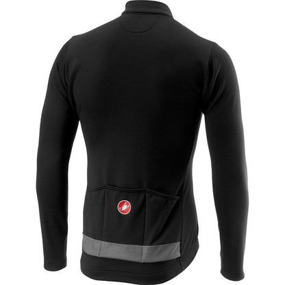 Castelli Puro 3 Long Sleeve Mens Cycling Jersey - Black - Start Fitness