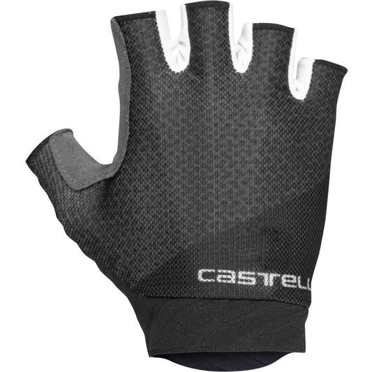 Castelli Roubaix Gel 2 Fingerless Womens Cycling Gloves - Black - Start Fitness