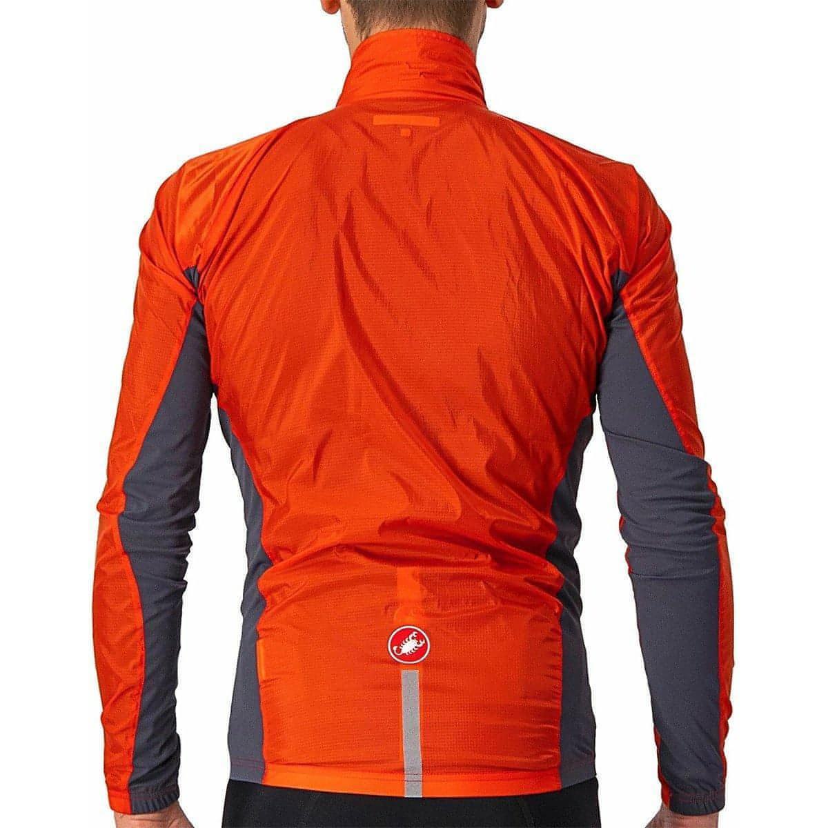 Castelli Squadra Stretch Mens Cycling Jacket - Red - Start Fitness