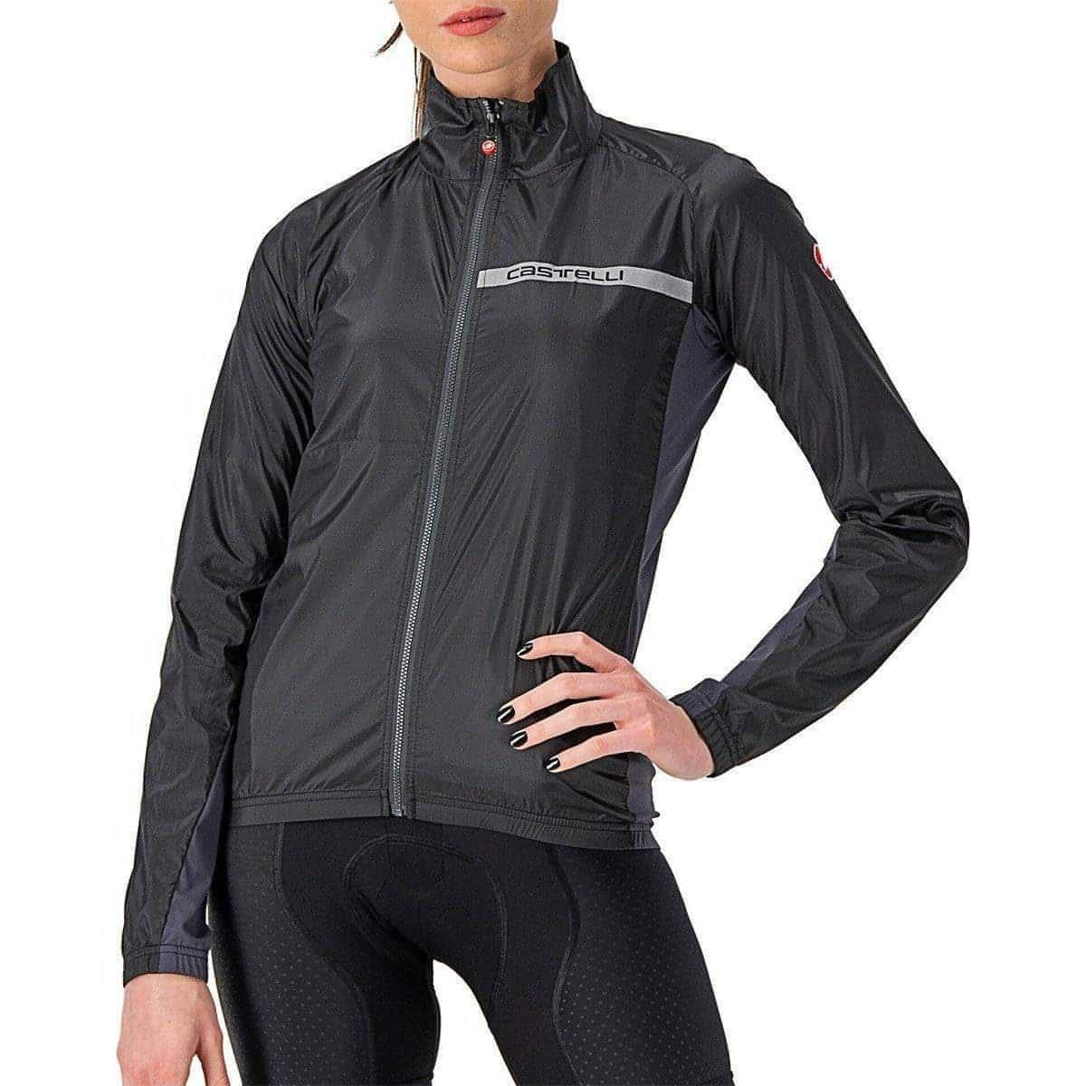 Castelli Squadra Stretch Womens Cycling Jacket - Black - Start Fitness
