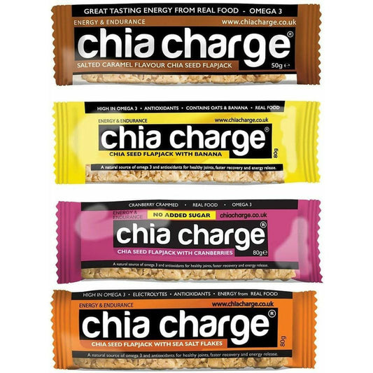 Chia Charge Seed Flapjack 80g - Start Fitness