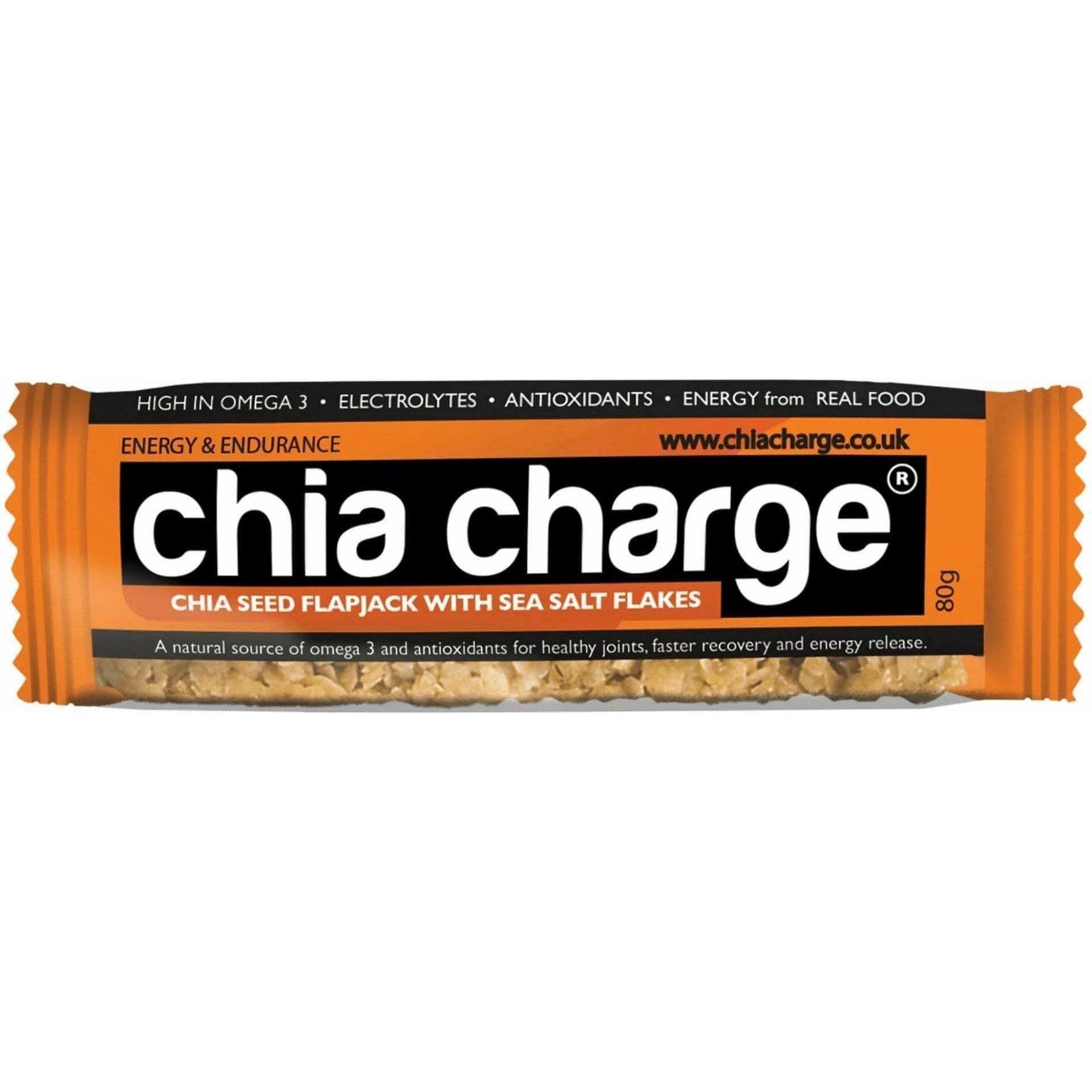 Chia Charge Seed Flapjack 80g 5060302390396 - Start Fitness