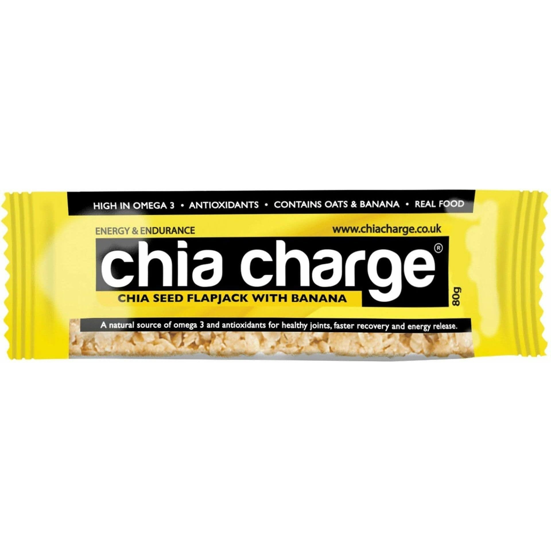 Chia Charge Seed Flapjack 80g 5060302390501 - Start Fitness