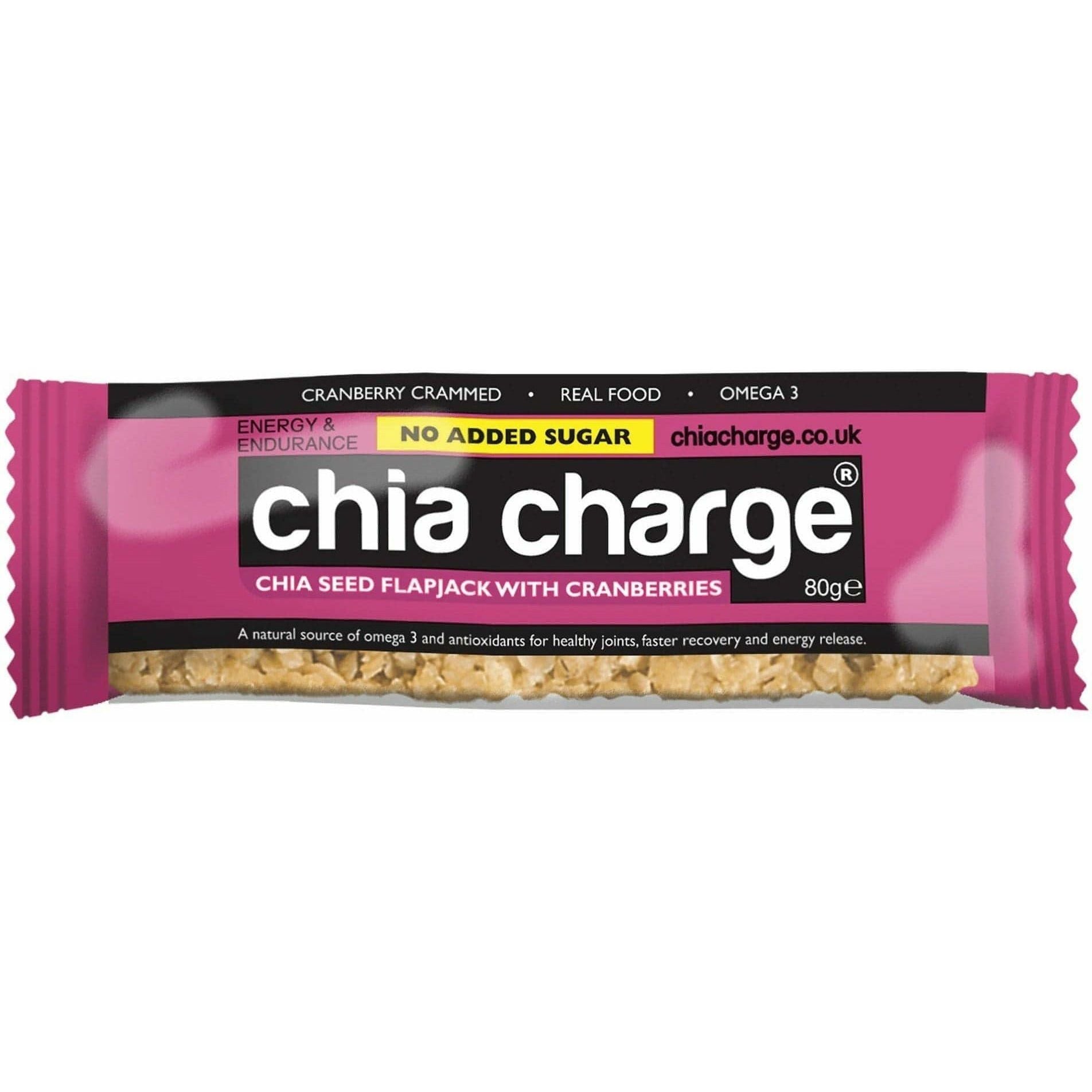 Chia Charge Seed Flapjack 80g 5060302390921 - Start Fitness