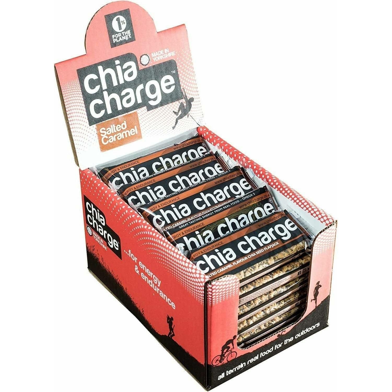 Chia Charge Seed Flapjacks Box of 20 5060302391843 - Start Fitness