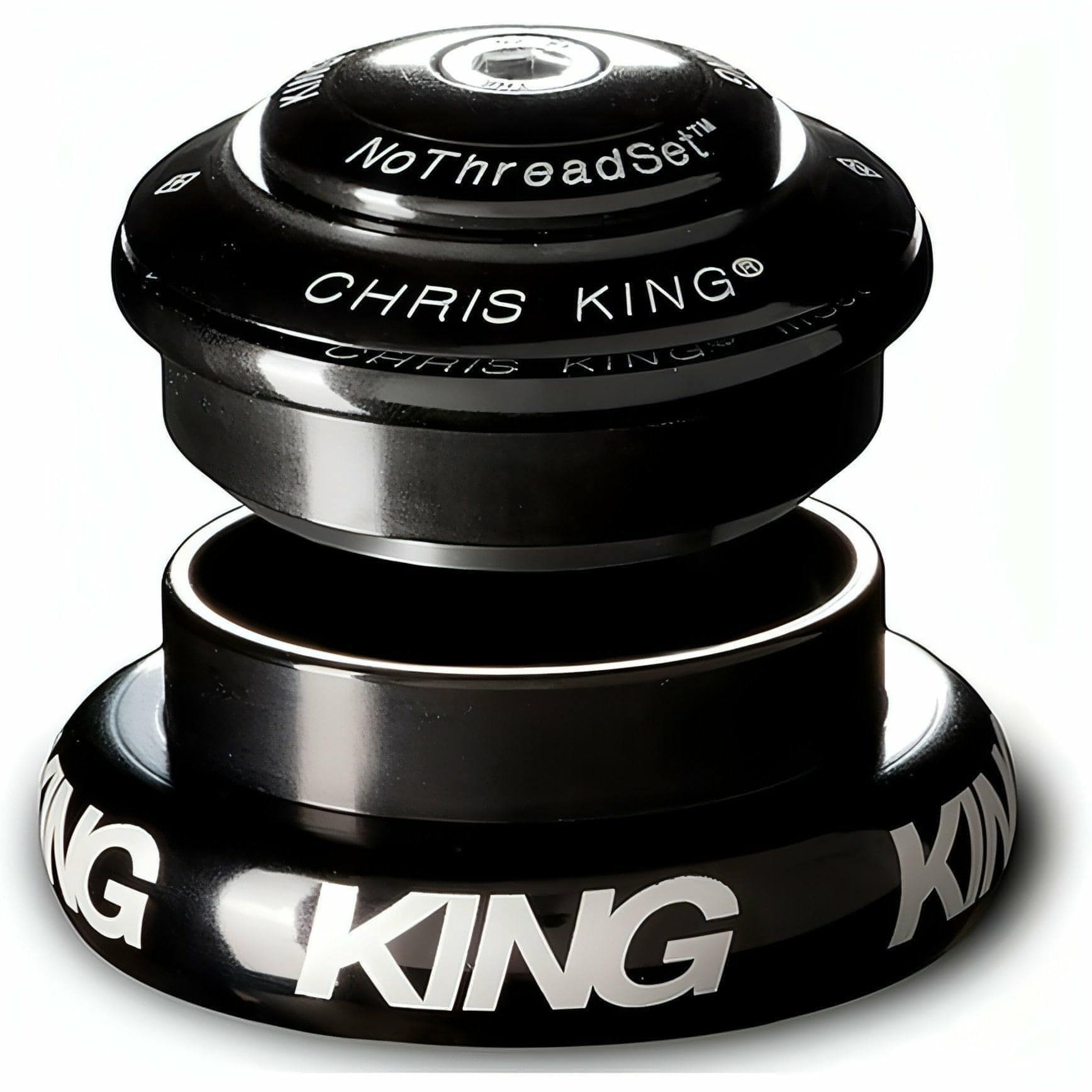 Chris King Inset 8 ZS44/EC44 Headset - Black 841529058819 - Start Fitness