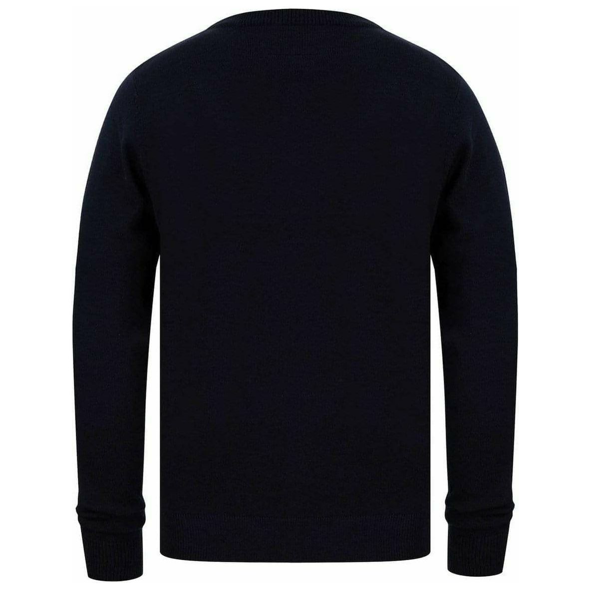 Christmas Jumbled Rudolph Motif Mens Christmas Jumper - Ink - Start Fitness