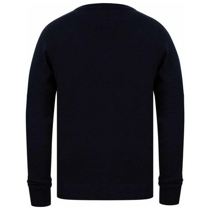 Christmas Jumbled Rudolph Motif Mens Christmas Jumper - Ink - Start Fitness