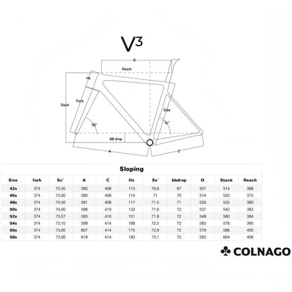 Colnago V3 Rival AXS Carbon Road Bike 2023 - Black