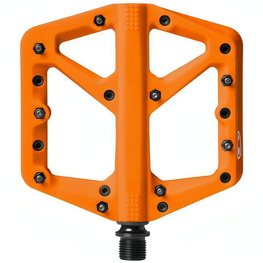 Crank Brothers Stamp 1 Small Flat Pedals - Orange 641300163929 - Start Fitness