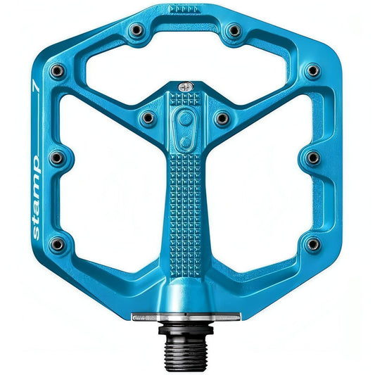 Crankbrothers Stamp 7 Small Flat Pedals - Blue 641300166364 - Start Fitness