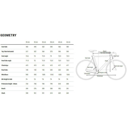 Cube Attain Race Road Bike 2025 Black – Start Fitness