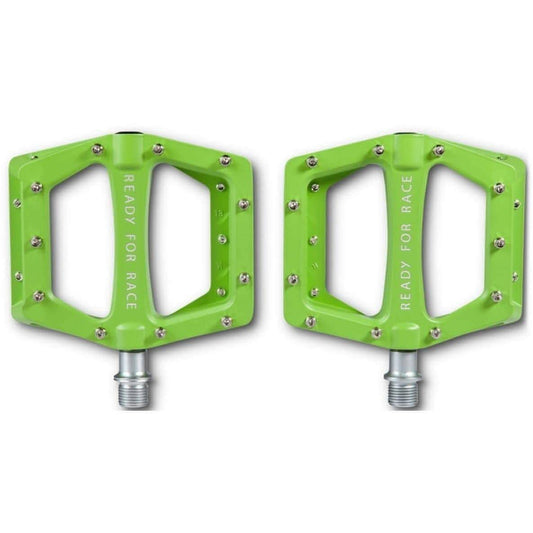Cube RFR Flat CMPT Pedals - Green 4250589429815 - Start Fitness