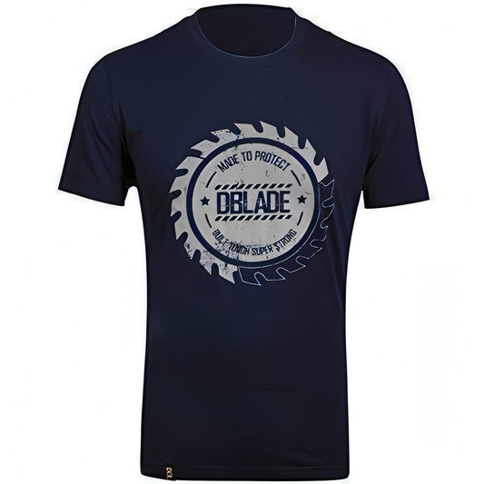 DBlade Corporate Buzz Short Sleeve Mens Work Wear Top - Navy - Start Fitness