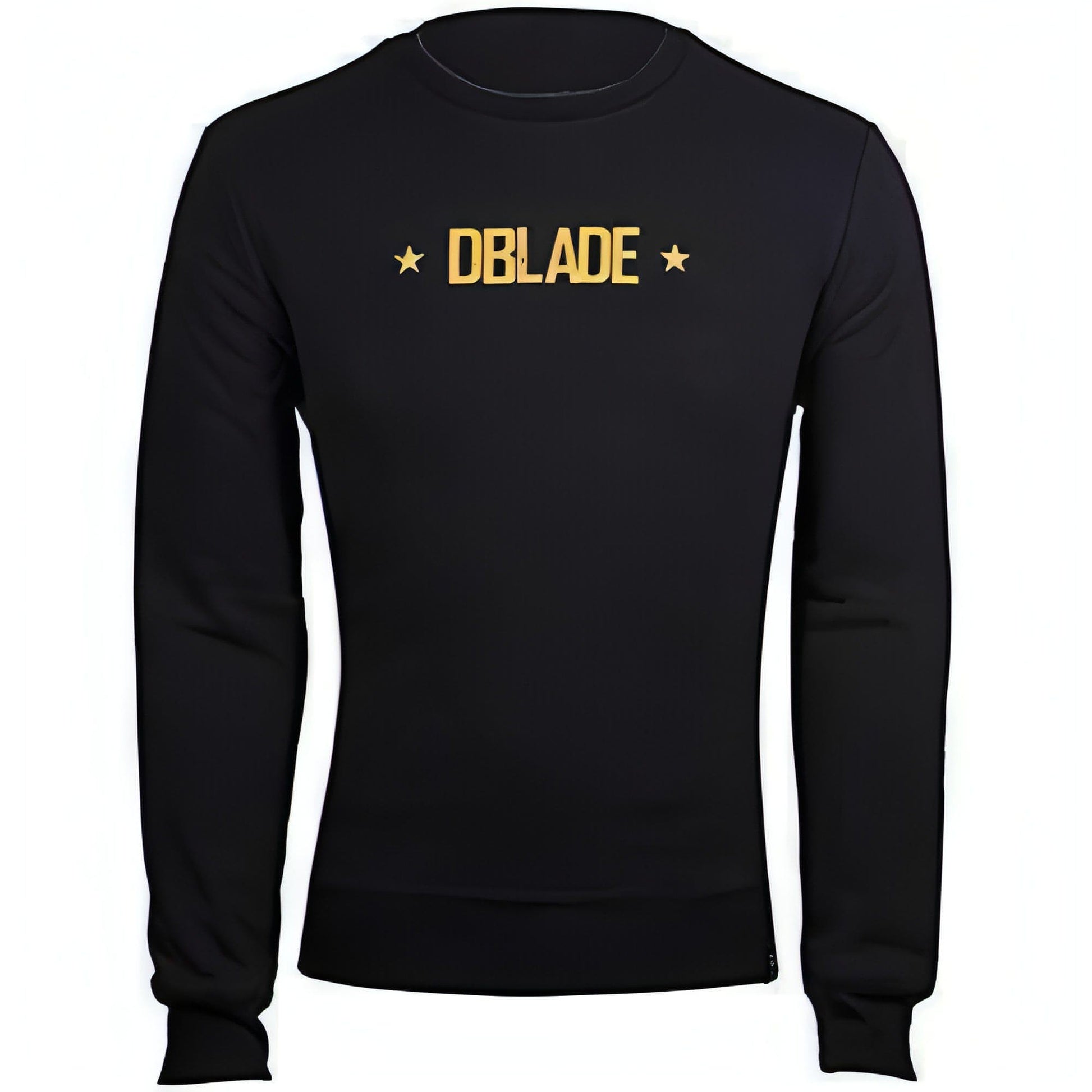 DBlade Logo Round Neck Mens Sweatshirt - Black - Start Fitness