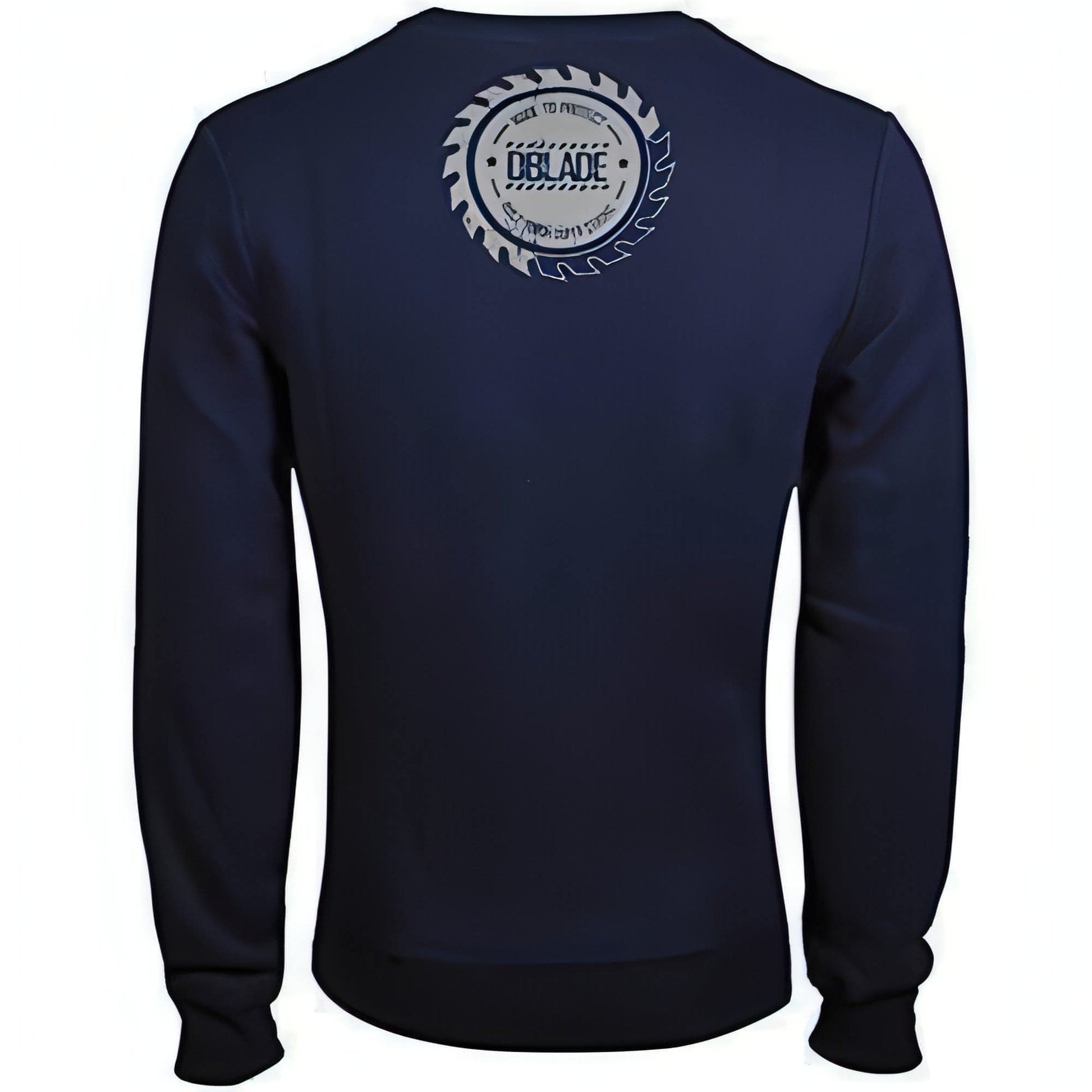 DBlade Logo Round Neck Mens Sweatshirt - Navy - Start Fitness