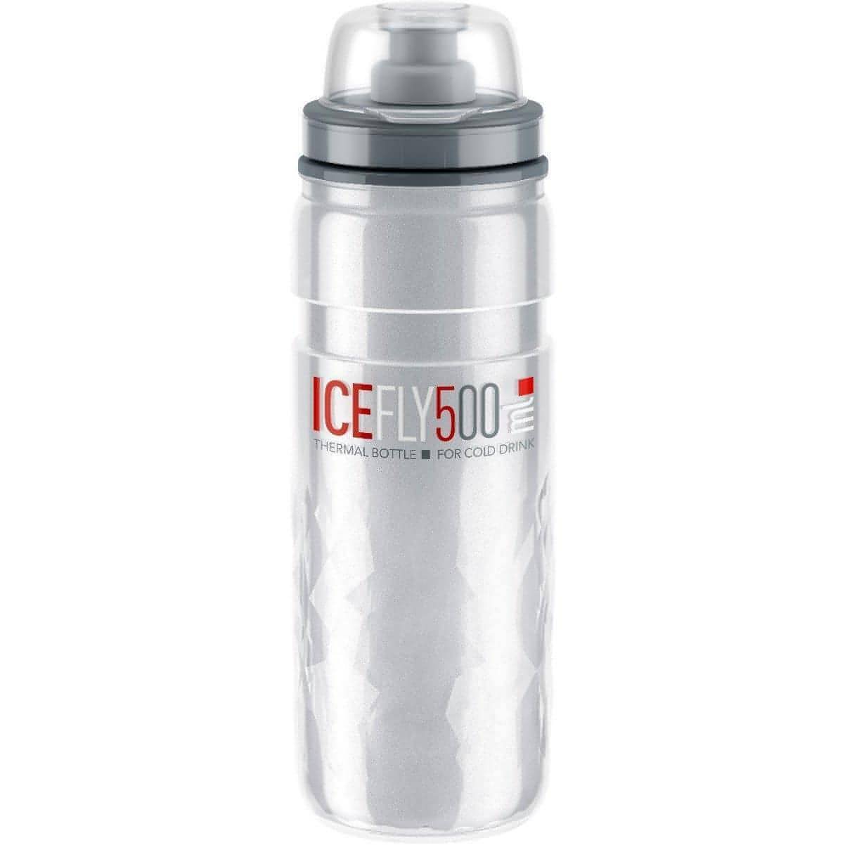 Elite Ice Fly 500ml 2 Hour Thermal Water Bottle - Clear 8020775031957 - Start Fitness