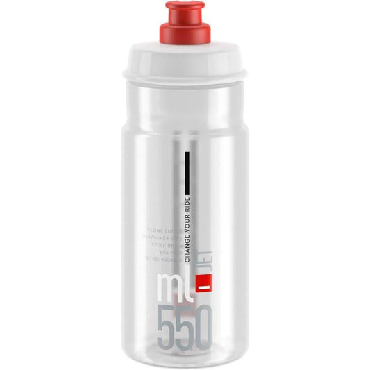 Elite Jet Biodegradable 550ml Water Bottle - Red 8020775036020 - Start Fitness