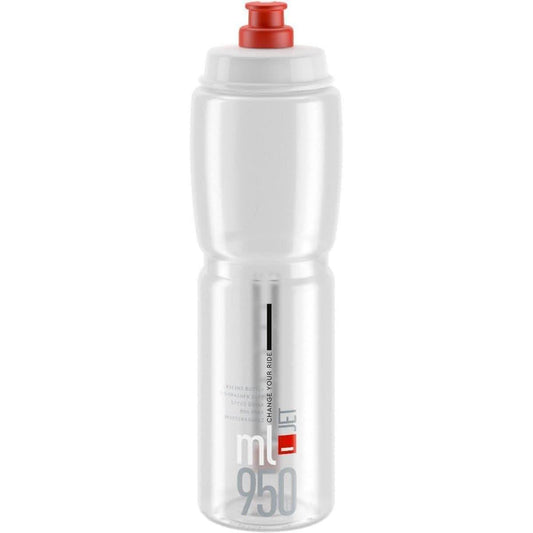 Elite Jet Biodegradable 950ml Water Bottle - Red 8020775036068 - Start Fitness