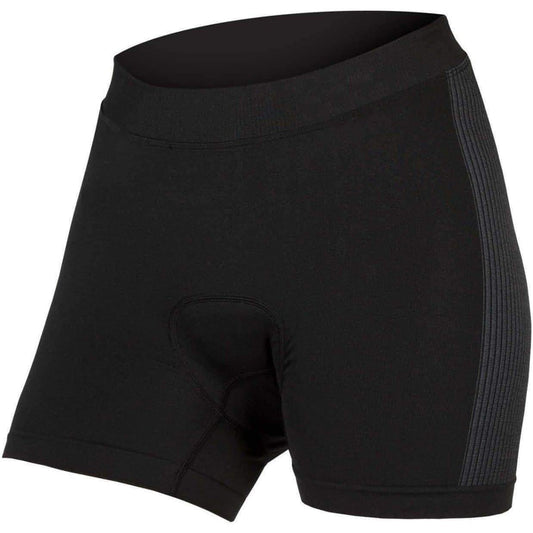 Endura Engineered Padded II Womens Cycling Boxer - Black - Start Fitness