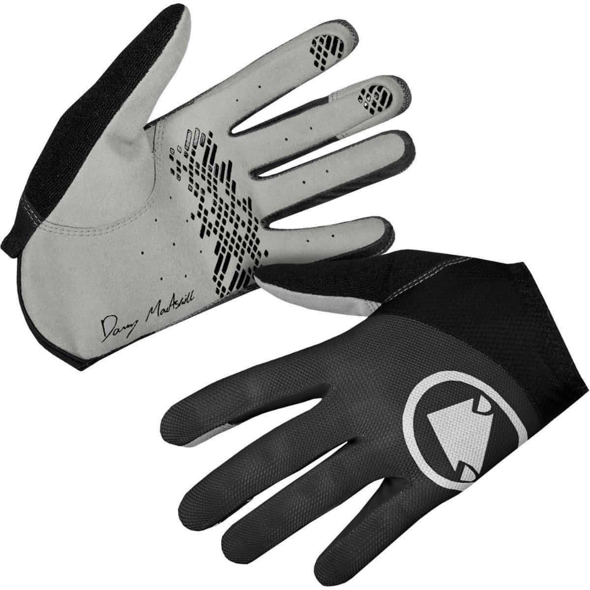 Endura Hummvee Lite Icon Full Finger Cycling Gloves - Black - Start Fitness
