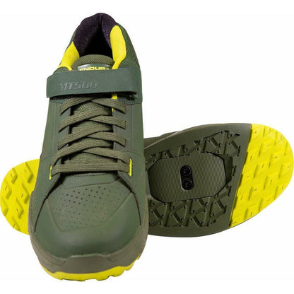 Endura MT500 Burner Clipless Mens MTB Cycling Shoes - Green - Start Fitness