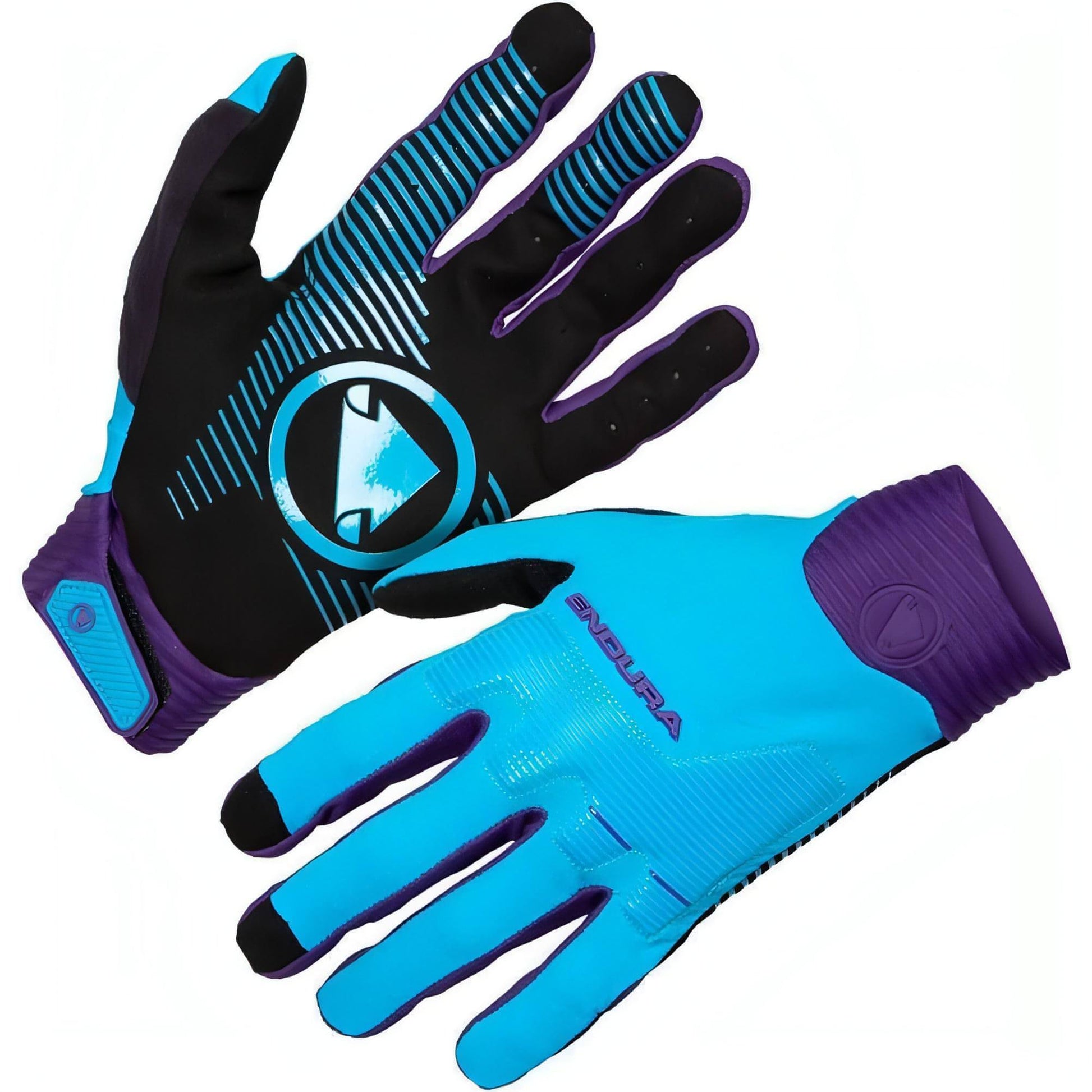 Endura MT500 D30 Full Finger Cycling Gloves - Blue - Start Fitness