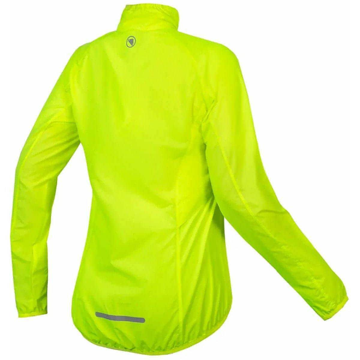 Endura Pakajak Womens Cycling Jacket - Yellow - Start Fitness