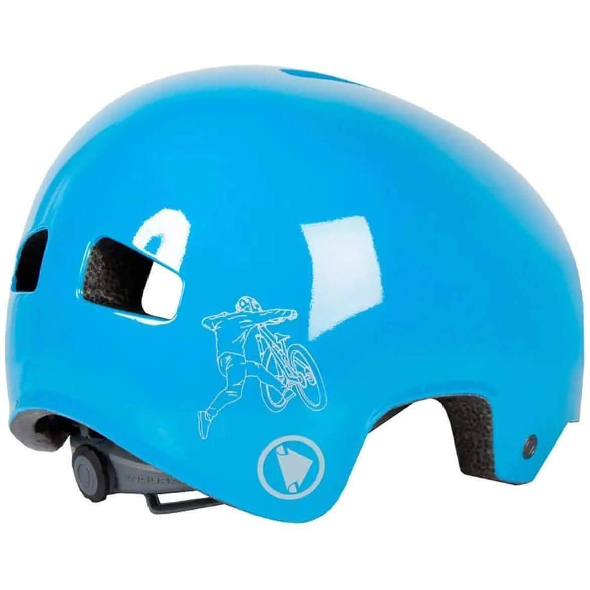 Endura PissPot Kriss Kyle LTD Cycling Helmet - Blue 5056286914062 - Start Fitness