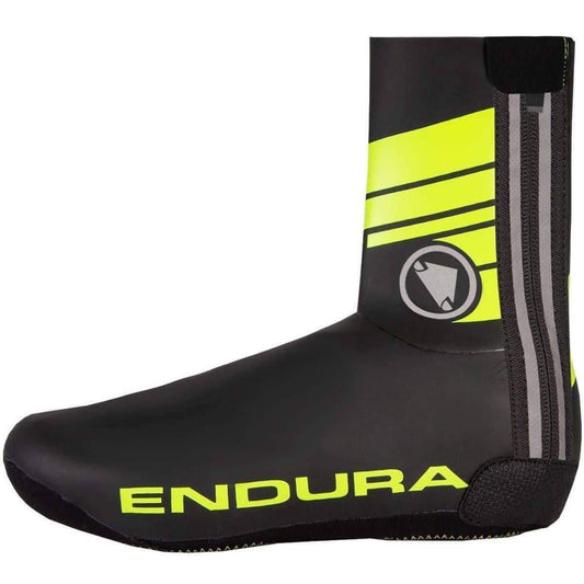 Endura Road Cycling Overshoes - Yellow 5055939988832 - Start Fitness