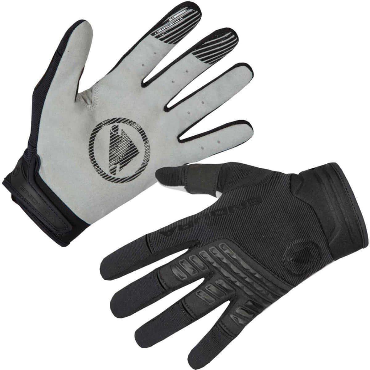 Endura Singletrack Full Finger Cycling Gloves - Black - Start Fitness