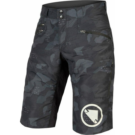 Endura SingleTrack II Mens Cycling Shorts - Black Camo - Start Fitness