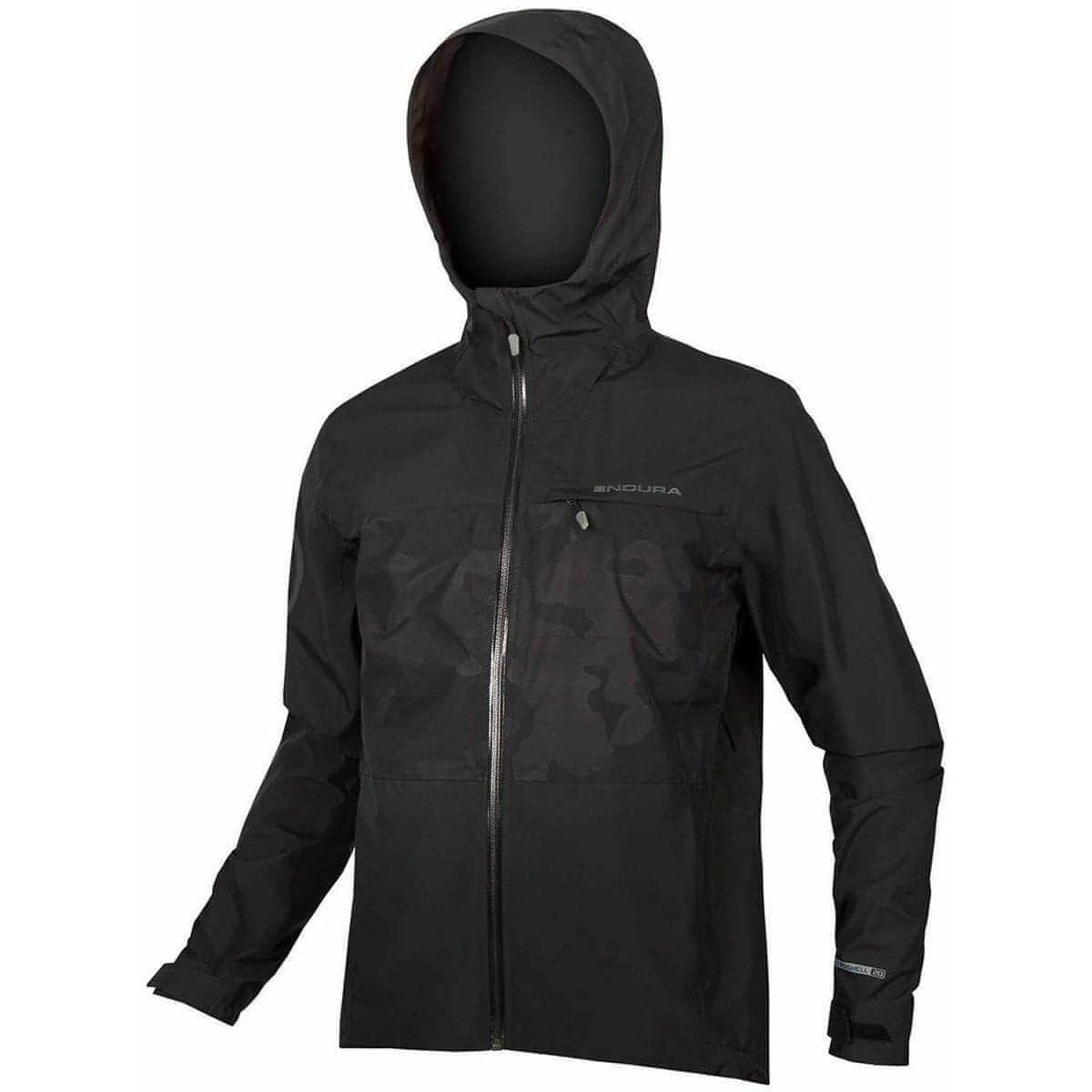 Endura SingleTrack II Waterproof Mens Cycling Jacket - Black 5056286908153 - Start Fitness