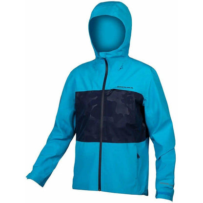 Endura SingleTrack II Waterproof Mens Cycling Jacket - Blue 5056286908092 - Start Fitness