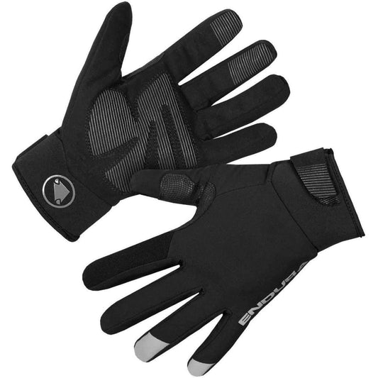 Endura Strike Full Finger Cycling Gloves - Black - Start Fitness