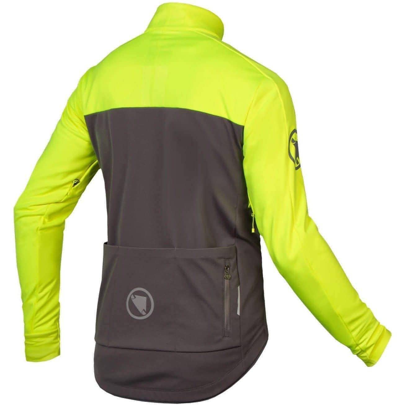 Endura Windchill II Mens Cycling Jacket - Yellow - Start Fitness