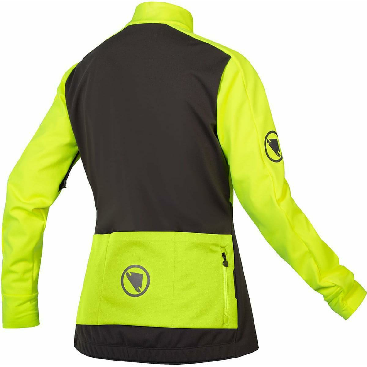 Endura Windchill II Womens Cycling Jacket - Yellow - Start Fitness
