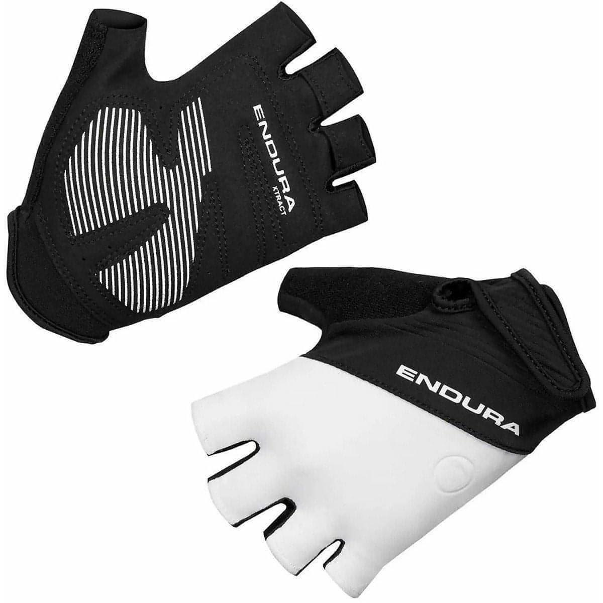 Endura Xtract II Fingerless Womens Cycling Gloves - White 5055939933283 - Start Fitness